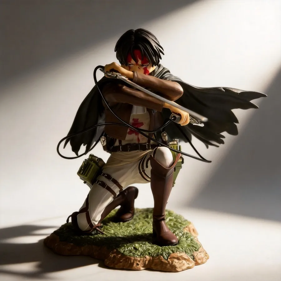 

Anime Figure Erwin Smith - Attack on Titan 14cm Desktop Decoration Birthday Gift Anime Peripheral