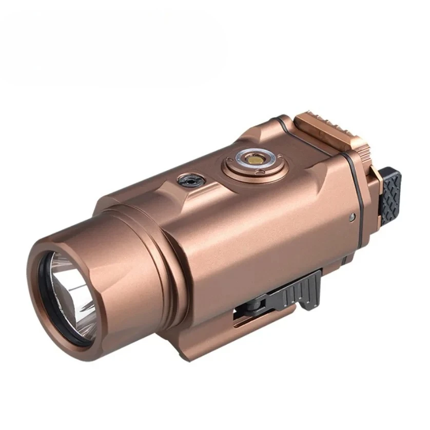 Tactical LED Flashlight 1500Lumens Green Laser  Pistol  with Magnetic Charging for Taurus 20mm Rail Mounted