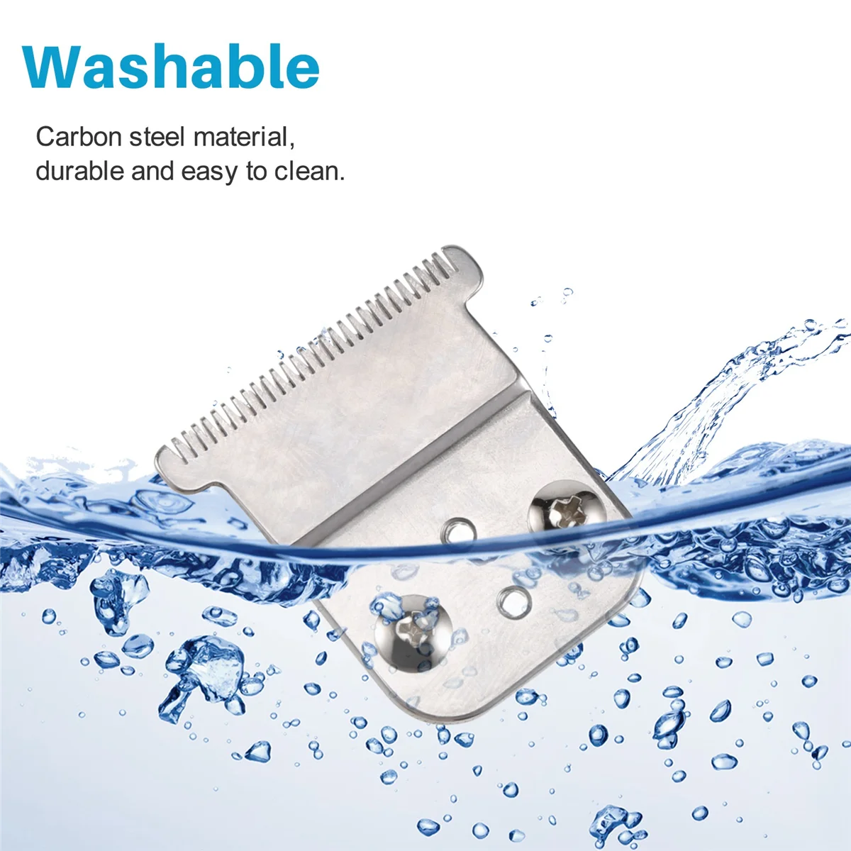 Professional Hair Clipper Blade for D-8 Clipper Good Sharpness for Detail Trimmer-A09G