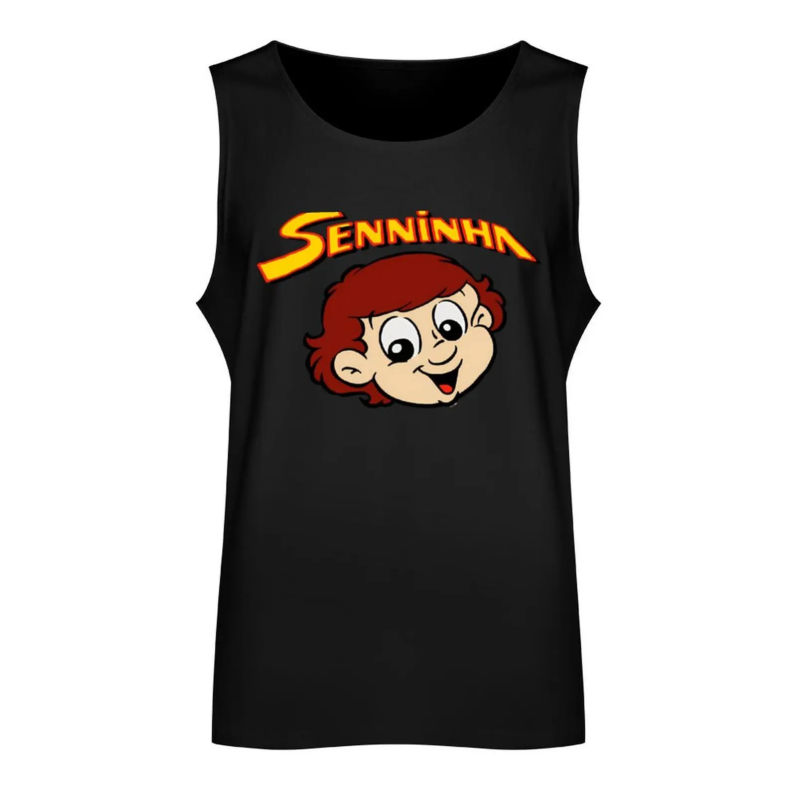 Senninha Ayrton Senna Tank Top Fitness men clothing summer clothes for men sleeveless man shirts