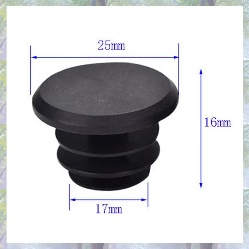 New Arrival 500Pcs Mountain Bike Bar Plugs MTB Road Bicycle Handlebar End Plugs Handlebar Caps Plastic Handle Grip Bar End Stopp