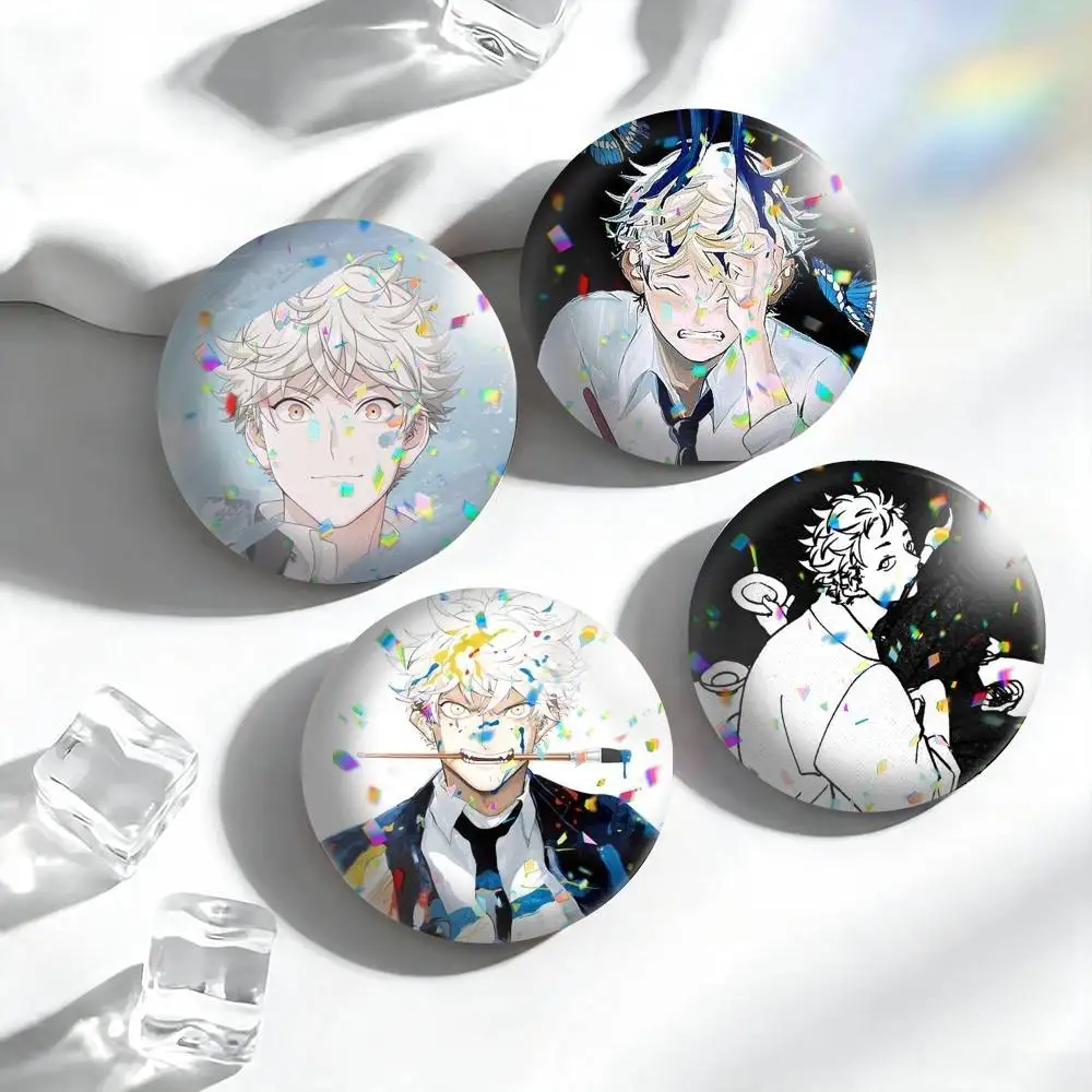 Yatora Yaguchi Blue P-Period  25mm 32mm 44mm 58mm 75mm Brooches Badges Pins for Accessories Gift