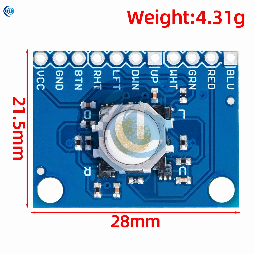 BlackBerry Trackball Sensor Ratón Trackball Sensor de efecto Hall 360 ° Módulo Trackball