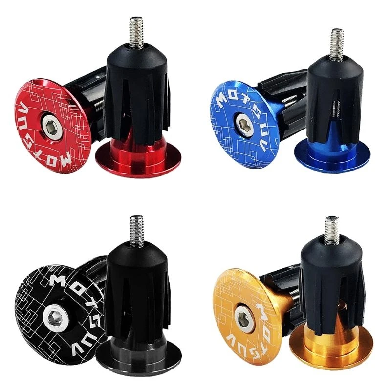 

1 пара торцевых заглушек на руль велосипеда, алюминиевый сплав, MTB, дорожные велосипедные ручки, вилка на руль велосипеда, вилка, детали велосипеда