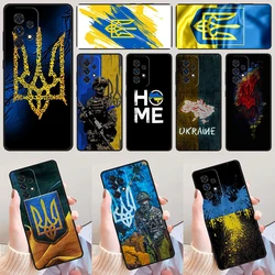 Ukraine Flag of Ukrainian phone case For Samsung Galaxy A42 A31 A40 A51 A71 A32 A80 A91 A52 A72 A73 A20e A50 A70 A11 A12 Cover
