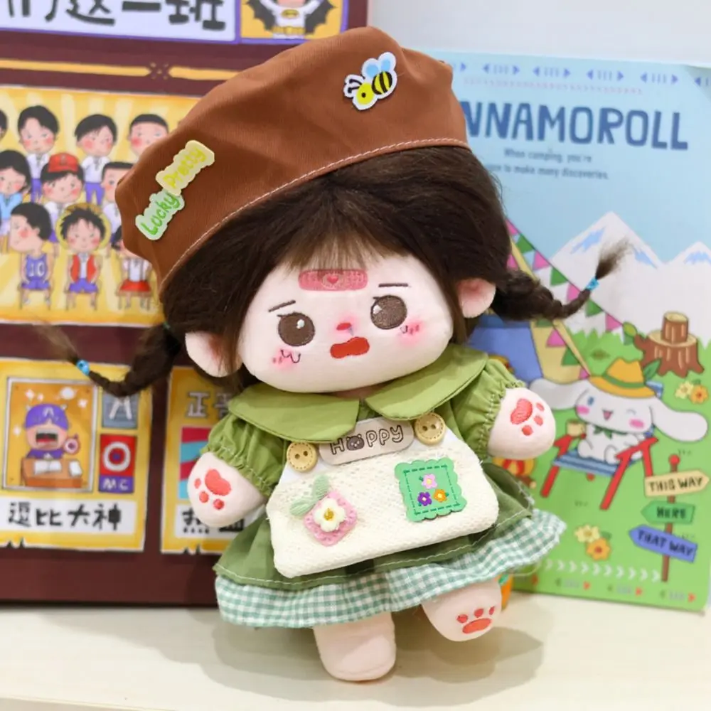 

Colorful Cute 20cm Cotton Clothes Set Headband High Quality Princess Skirt Clothing DIY Dolls Accessories