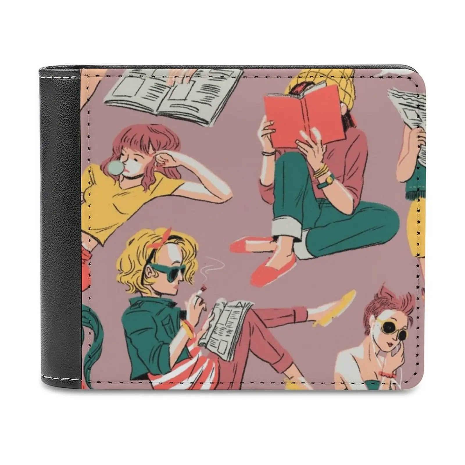 

Кожаный кошелек Supernatural Not V2.0, держатель для кредитных карт, роскошный кошелек Supernatural Spn Yana You Are Not Akf Always