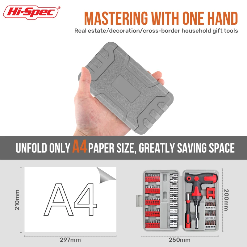 Imagem -03 - Anti-derramamento Mecânica Tool Conjunto com Haste de Extensão Chave Luva Auto Repair Adaptador de Conversão 68 Pcs