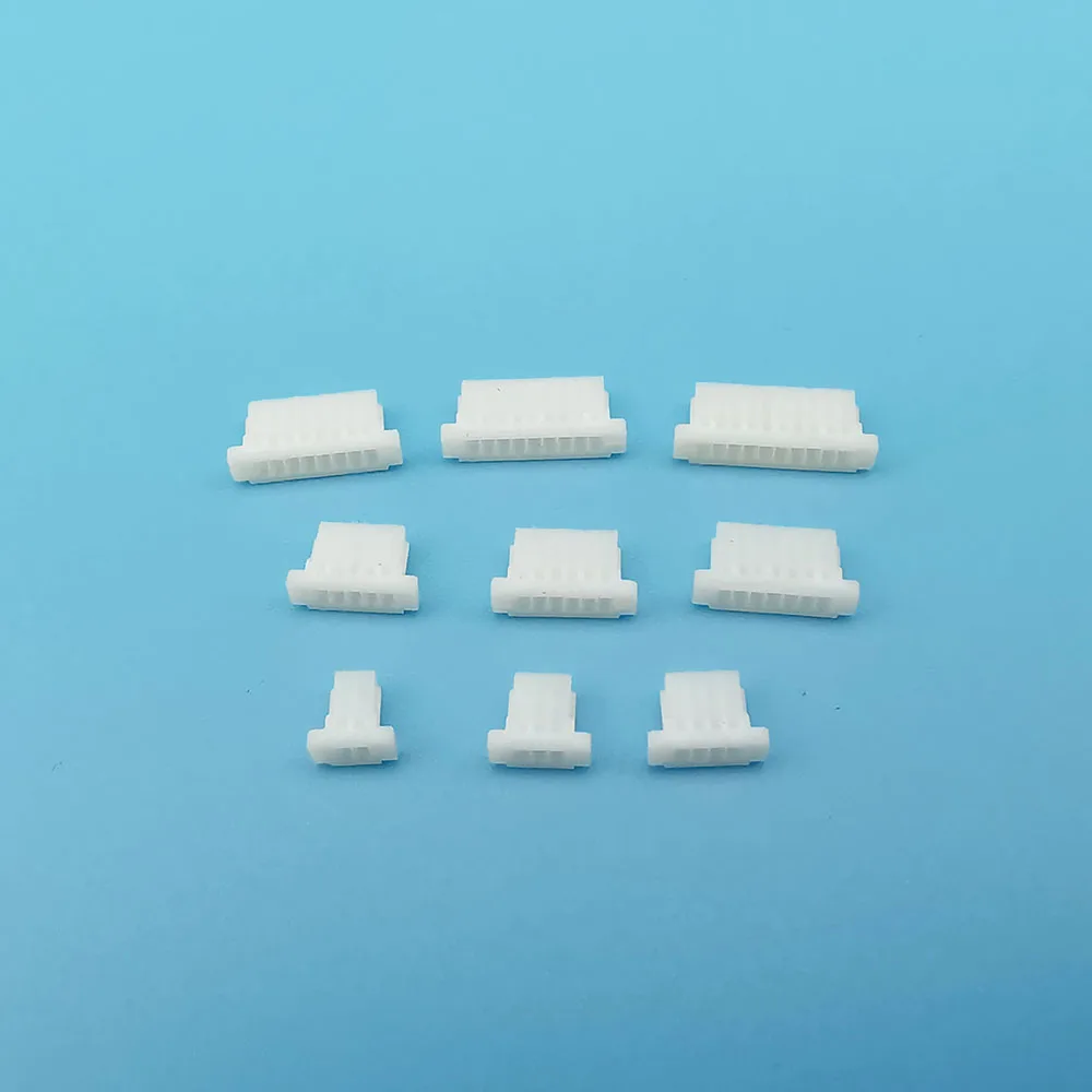 50Pcs JST SH1.0 Stecker 2P 3P 4P 5P 6P 7P 8P 9P 10Pin SMT SMD Vertikale/Horizontale Typ Buchse Gehäuse SH 1,0mm – Detail 7