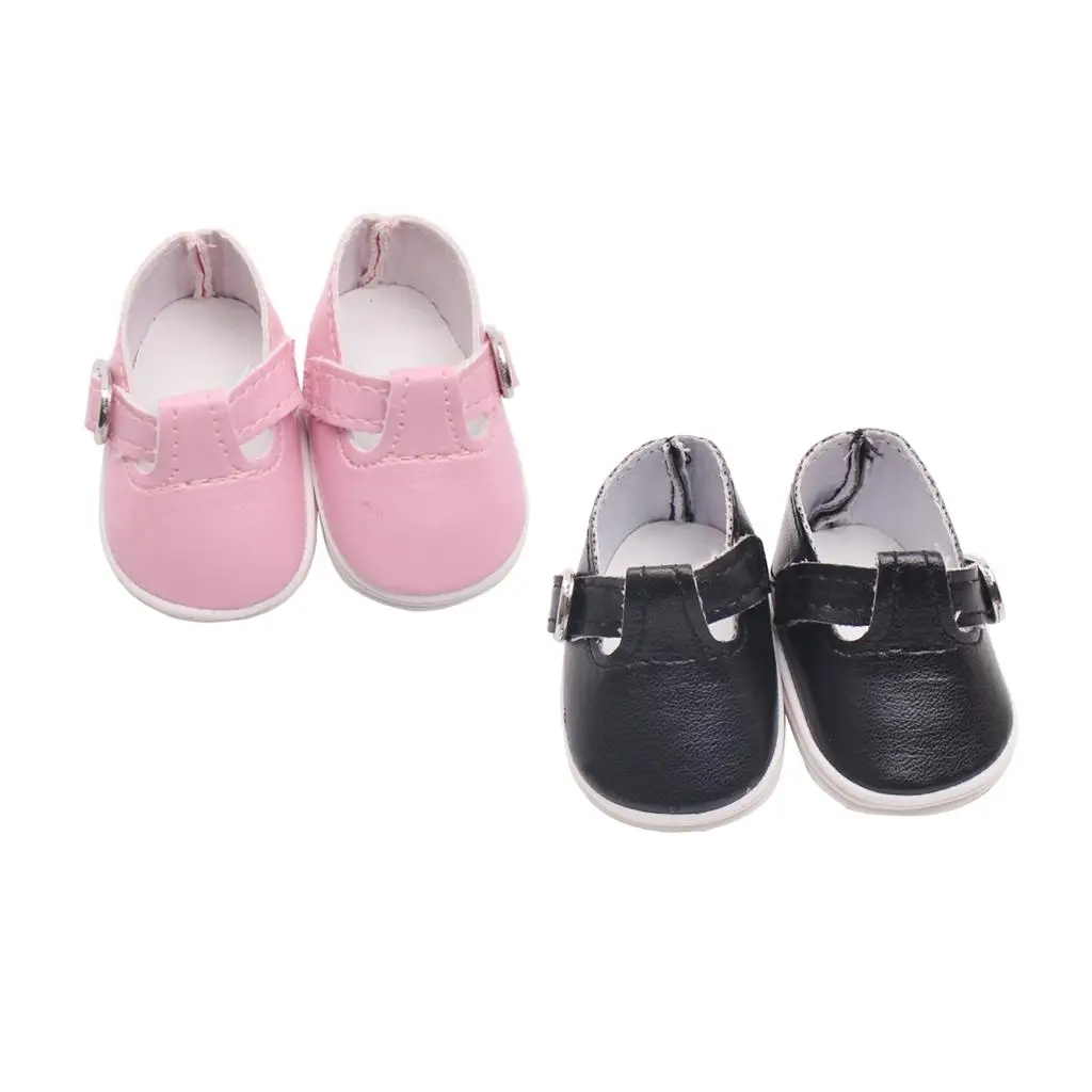 Fashion PU Leather Shoes W/ Buckle compatible with mell chan