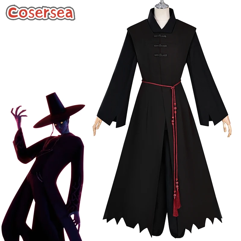 

Cosersea Saja, карнавальный костюм для мальчиков, аниме Kpop, охотник на демонов, Saja для мальчиков, черная униформа на Хэллоуин, мужской карнавальный наряд для вечеринки, полный комплект