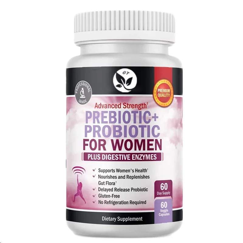 Women's Prebiotics And Probiotics For Intestinal And Immune Health,digestive Enzyme Capsules,lactobacillus Probiotic Supplements