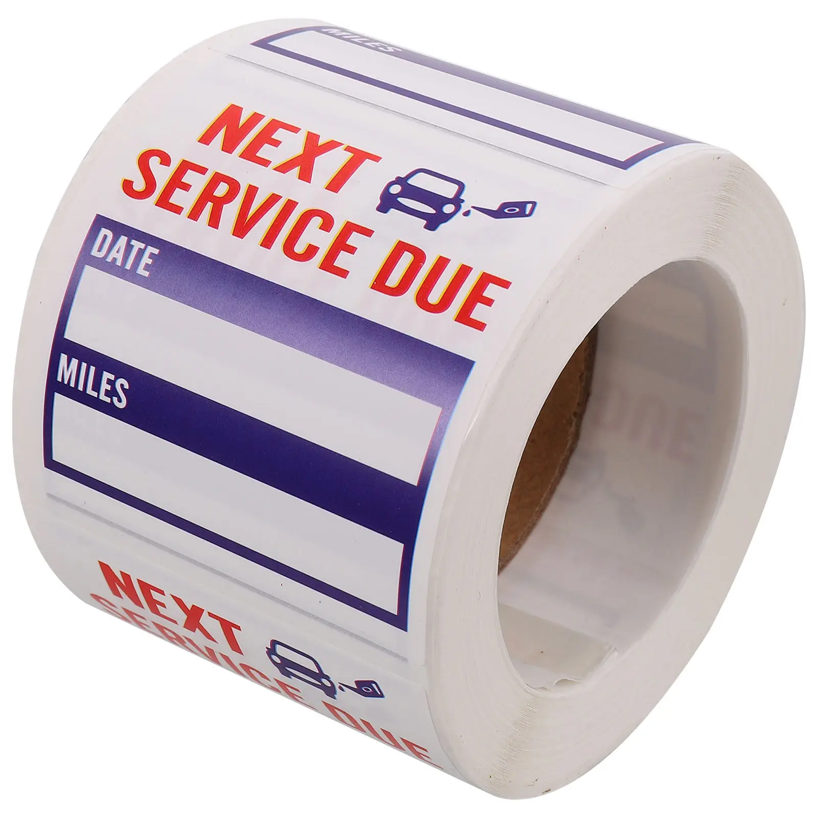 

Сменная наклейка-напоминание для механика о необходимости замены масла (для записи следующей даты)