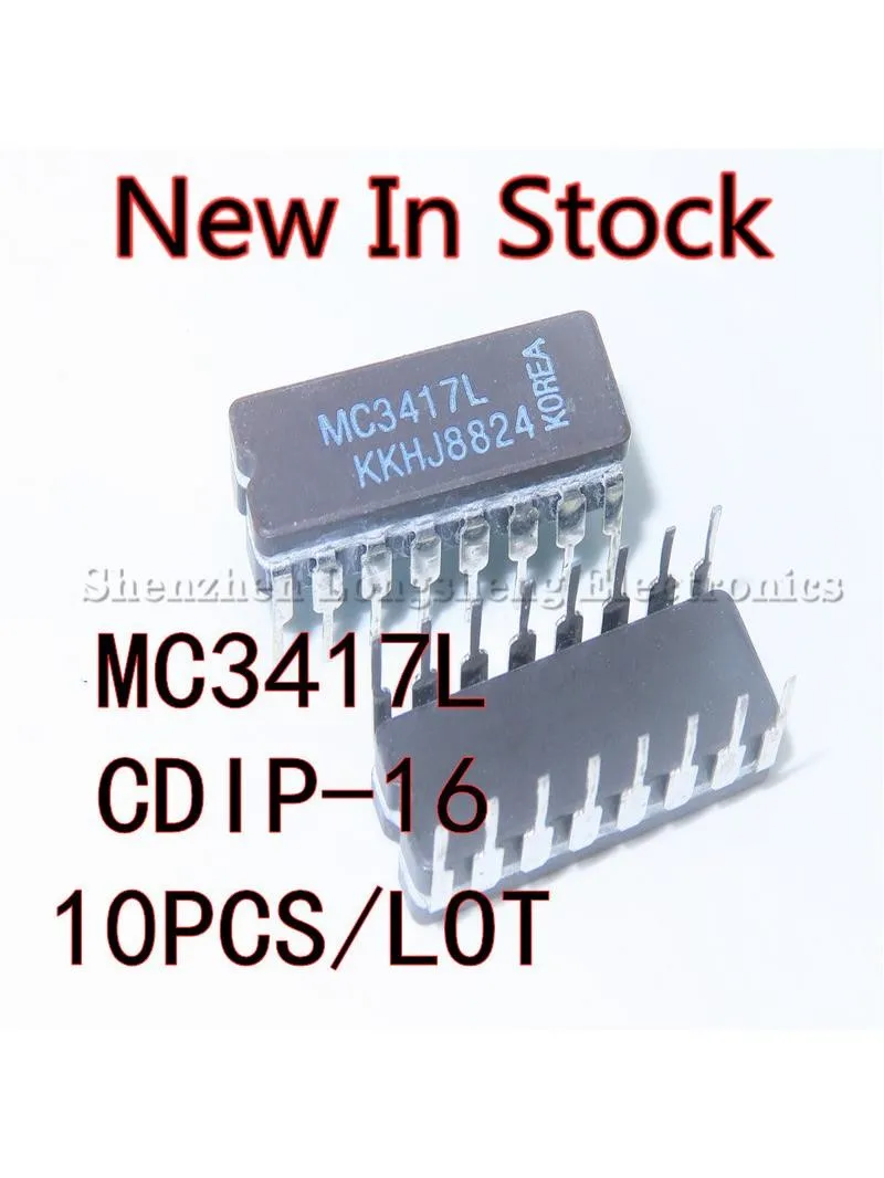 Modulateur/démodulateur Delta à pente Variable continue MC3417L CDIP-16, 10 pièces/lot, nouveau, en Stock