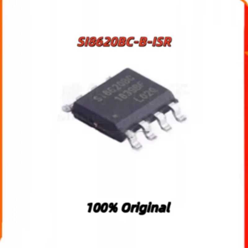 10PCS SI8620BC-B-ISR Original Digital Isolator 2 Channel 3.75kV 150Mbps SOIC8 SMD IC Chip 35kV/μs CMTI Isolation Component