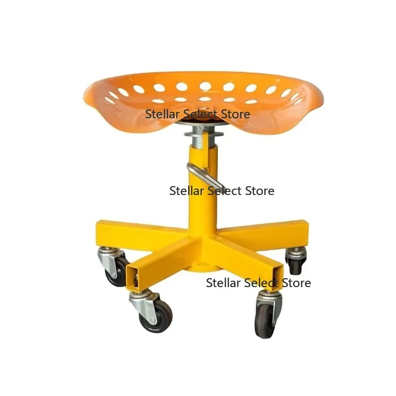 Manufacturer Produces 11600 Jiangsu Assembly Workshop Welder Stool Air Holes Pressed Steel Valve Seat High Bearing Capacity