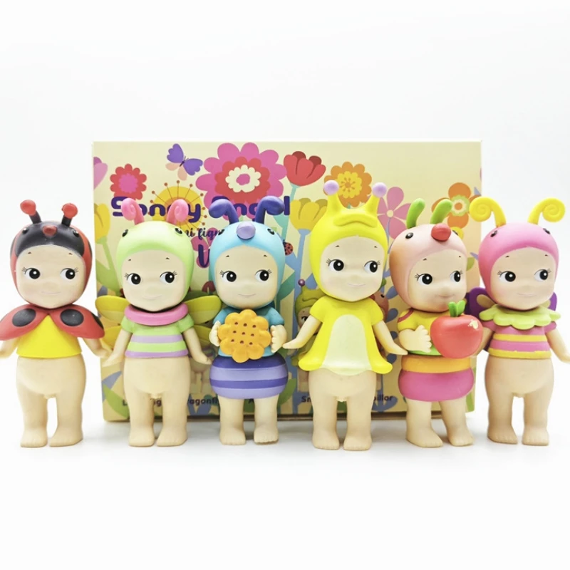 

Sonny Angel Mini Figure New Bug'S World Series Blind Box Little Bee Toy Angel Collection Doll Decoration Birthday Gift Toys