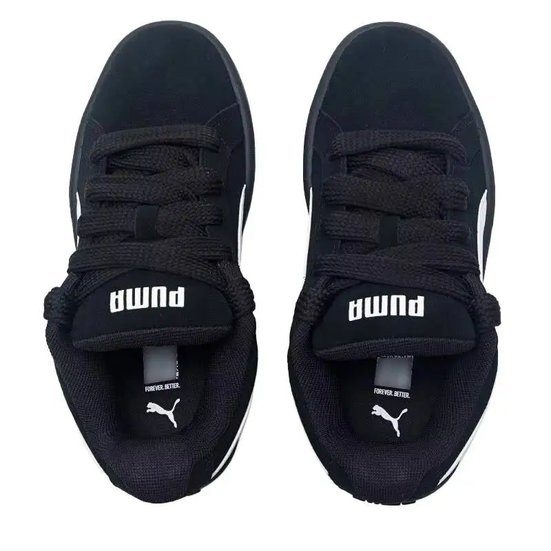 

2026 new Puma Sneakers for Men Women Thick-Soled Warm Low-Top Retro Casual Couple Loafers 400707-25