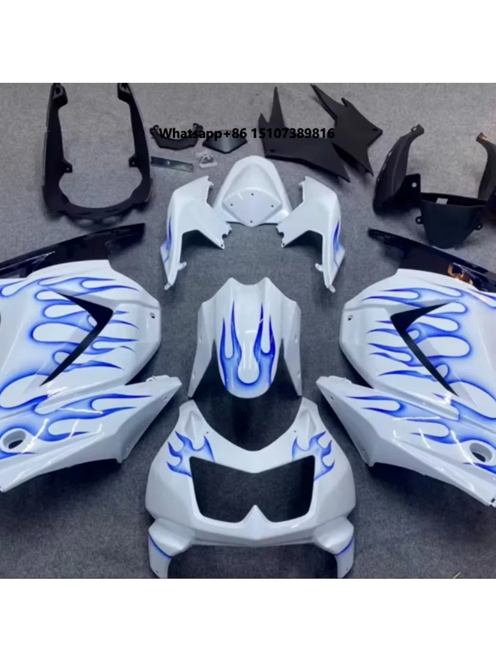 ABS Full Motorcycle Fairing  Kit for EX250 Ninja250R  2008 2009 2010 2011 2012 Motorcycle Fairing Kit