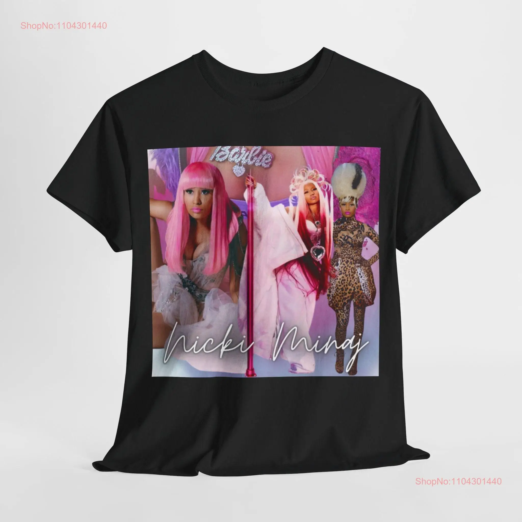 Nicki Minaj Evolution of Onika Heavy Cotton T Shirt long or short sleeves