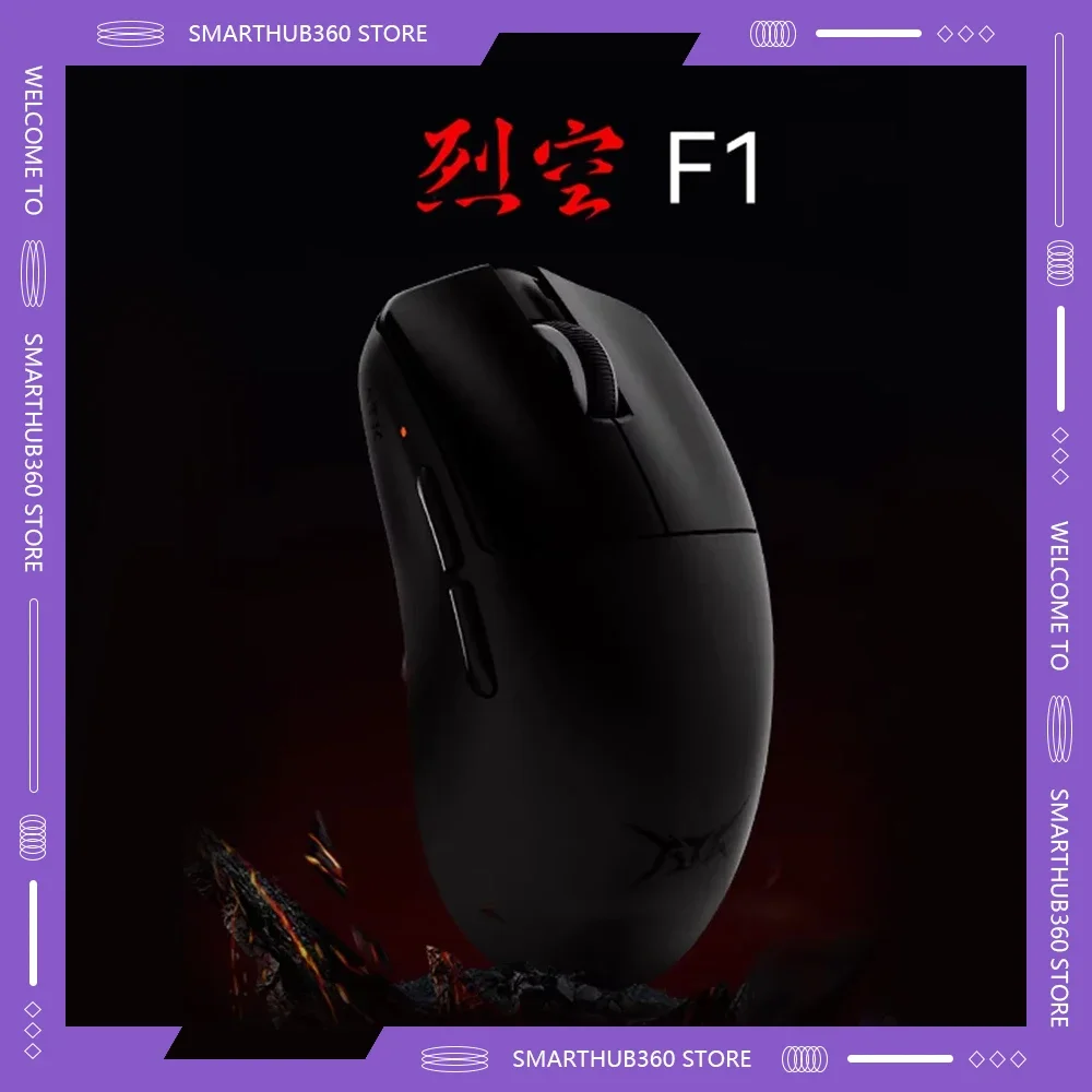 ATK Blazing Sky F1 Mouse Gamer 3 Liekong FPS Customized Gaming Mouse PC Mode Wireless 8K Low Latency E-sports Accessories Gifts