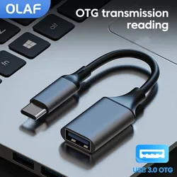 Olaf Type C to USB 3.0 OTG Adapter Cable For PC Laptop Phones Flash Drive Connector USB Adapter Type C Converter Cable