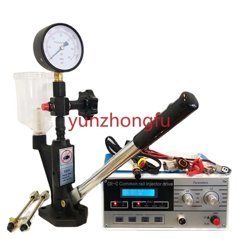 CR-C Common Rail Injector Tester S60H Nozzle Calibrator Electric Control Dedicated Detector Electromagnetic Injector Detector