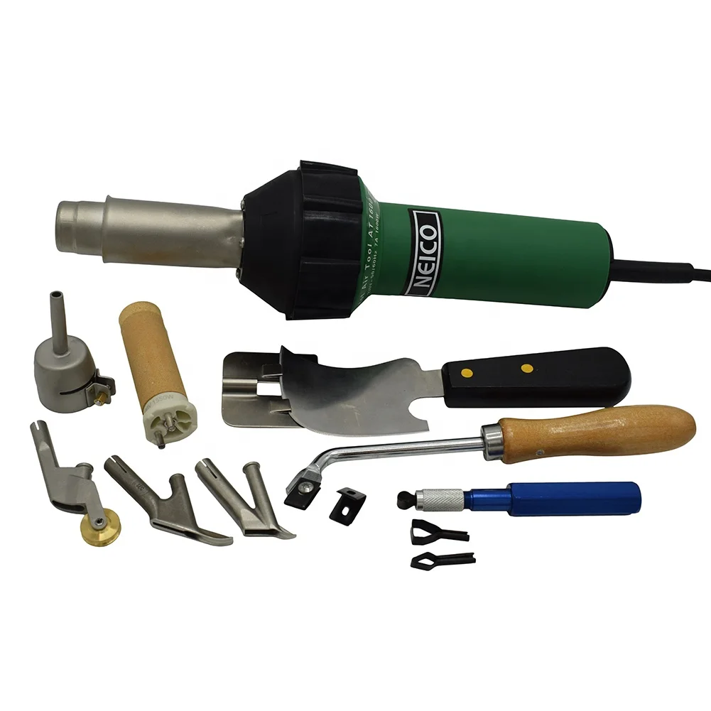 

110V/230V 1600W Heat Gun With Hot Air Seam Roller and Weld Nozzle ,Professional Flooring Welding Hot Air Gun