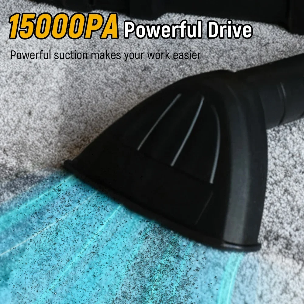 مكنسة كهربائية رطبة وجافة لاسلكية قابلة لإعادة الشحن، مكنسة كهربائية ليثيوم أيون للمنزل وآلة تنظيف ورشة العمل لبطارية ديوالت #6