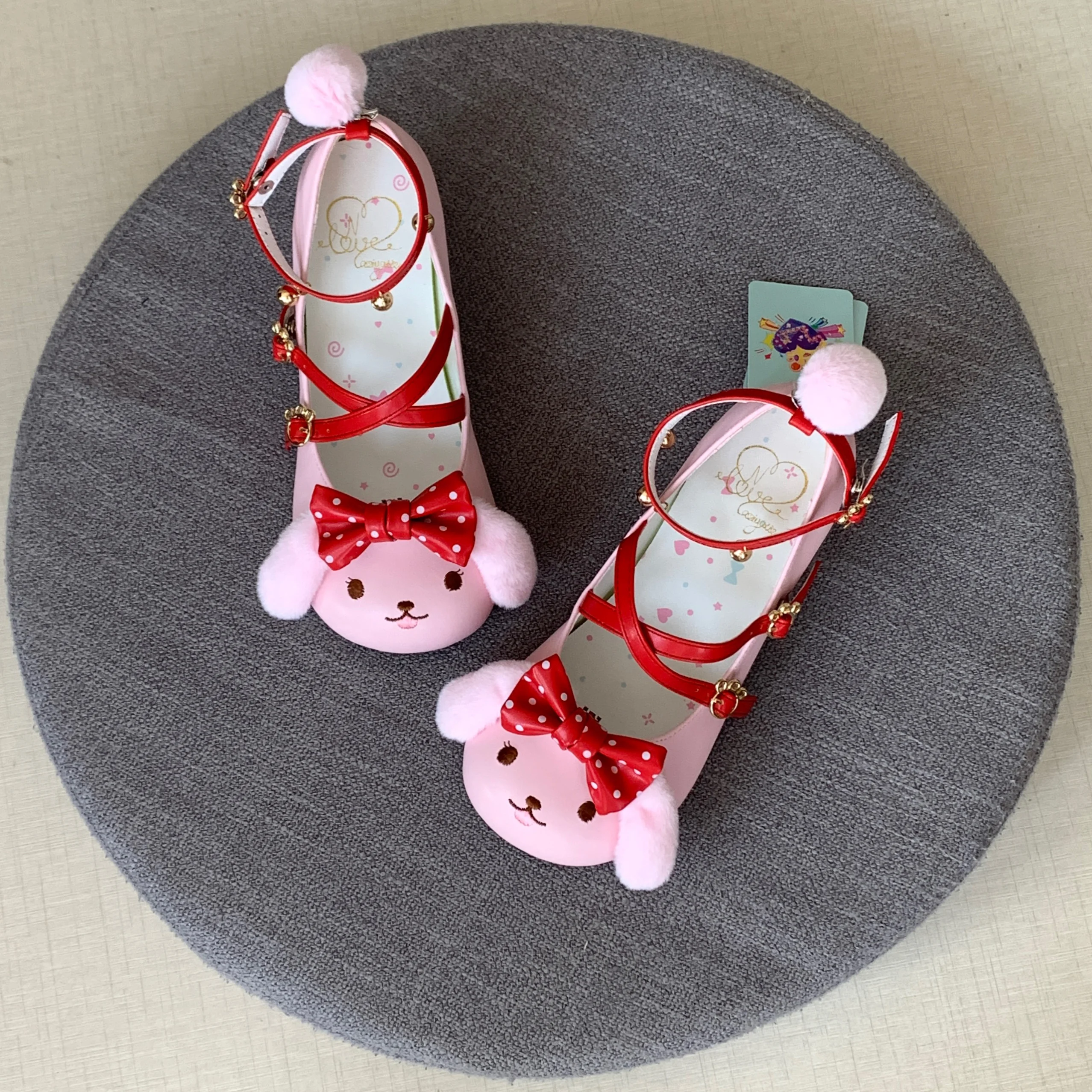 Cute Cartoon Dog Lolita Single - Women'S Shoes Hush Puppies 评论和价格