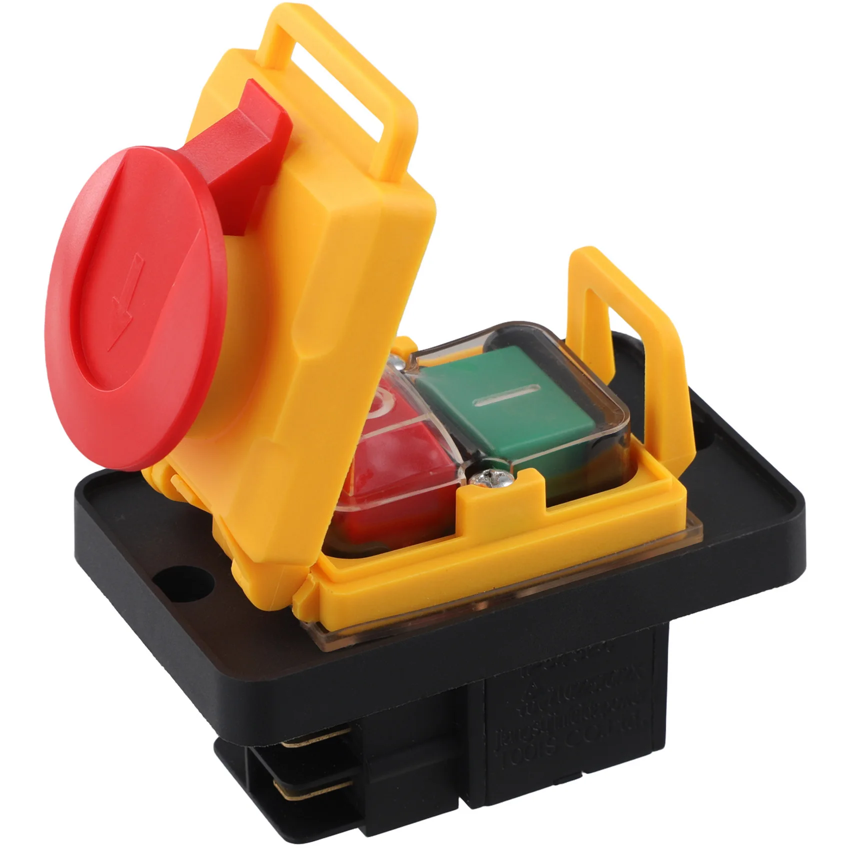 التبديل الكهرومغناطيسي زر التبديل المغناطيسي KJD12 16A 250 فولت أداة السلطة الجهد المنخفض الزائد حماية التبديل