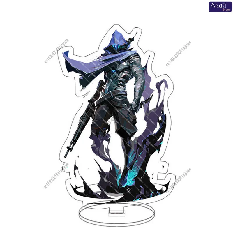 Valorant Acryl-Standfigur, Spielfigur, Schreibtischdekoration, Sammlerstück, Modell, Display, Ornament, Geschenk für Fans