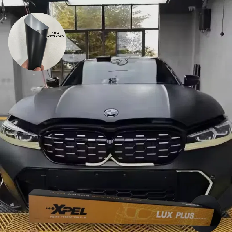 

Матовый черный XPEL Apex TPU PPF Защитная пленка для краски 7,5 MIL Crystal Clarity Shield 10-летняя гарантия Универсальная подходит для химического связывания