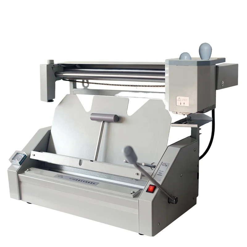 A3 Size T460 Desktop Manual Hot Melt Glue Book Binding Machine