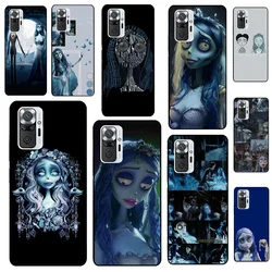 Halloween Corpse Bride Phone Case For Xiaomi Redmi Note 10 11 8 9 Pro 8T 9S 10S 11S Redmi 10 9T 9A 9C Soft Cover