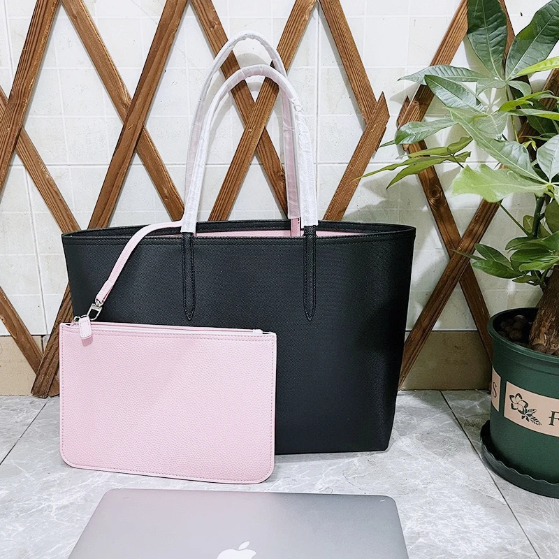 

New double-sided dual-purpose single shoulder portable, foreign trade child and mother bag shopping bag
