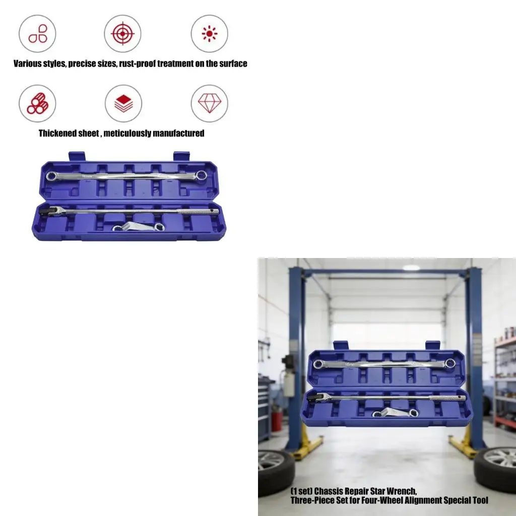 XA6H Crafted 3 Piece Pattern Set With Reinforced Metal Build For car maintenance