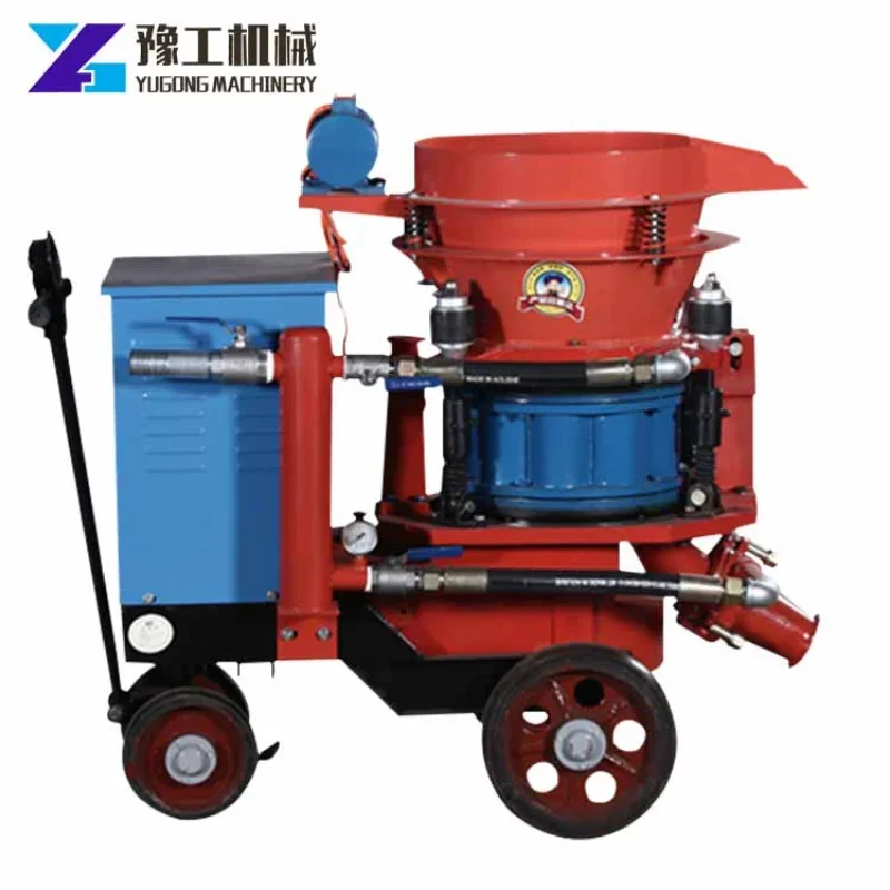 

Wet Dry Spraying Gunite Machine PC Series for Mining Gunite Shooting Machine