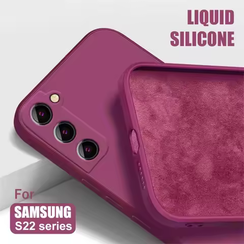 Liquid Phone Case For Samsung Galaxy Note A32 A52 A51 A71 A72 A91 20 S10 S20 S21 S22 S23 S24 S25 Plus Lite Ultra 2020 5G Cover