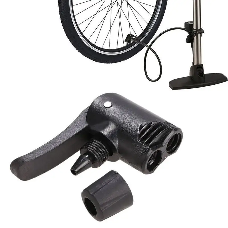 Cycling Accessory Bicycle Bike Cycle Tyre Tube Replacement Presta Dual Head Air Pump Adapter Valve Easy And Convenient To Use