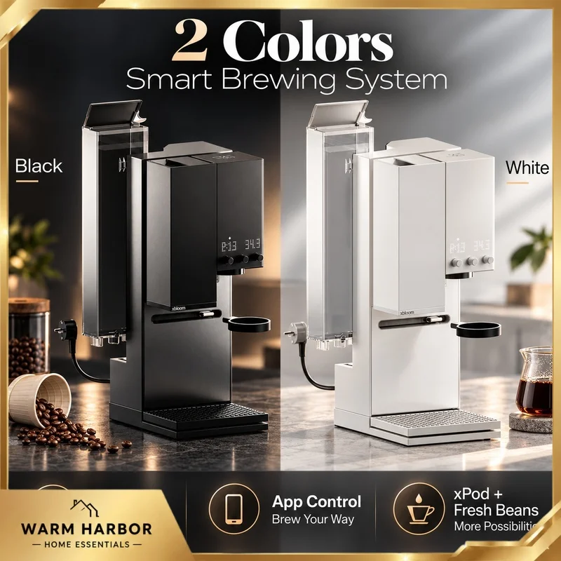 Xbloom Studio Automatic Pour Over Coffee Machine Capsule Brewer With Grinder All In One Home Coffee Maker Barista Brewing System