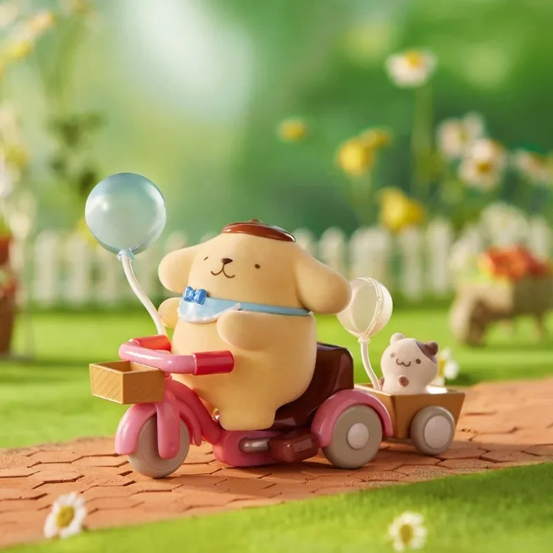 Caja ciega de perro pudín, figuras de juguete de la serie Four Seasons, figuras de acción bonitas, cajas sorpresa, decoración del hogar, regalos de cumpleaños para niñas