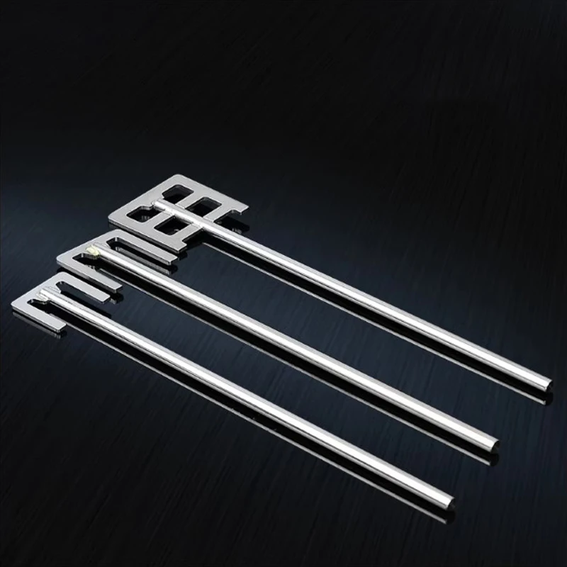 1 adet Tip A veya B 304 Paslanmaz Çelik Karıştırma Bıçağı Kare Karıştırma Küreği Çubuk Laboratuvar Dispersiyon Çapa Kürek