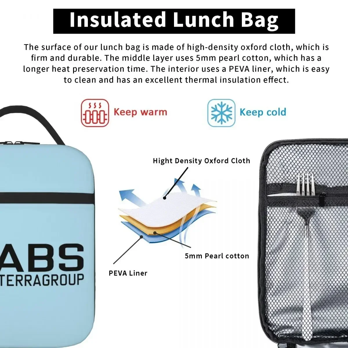 Escape From Tarkov Labs Terragroup Lunch Bags Insulated Lunch Tote Portable Thermal Bag Leakproof Picnic Bags for Woman Work