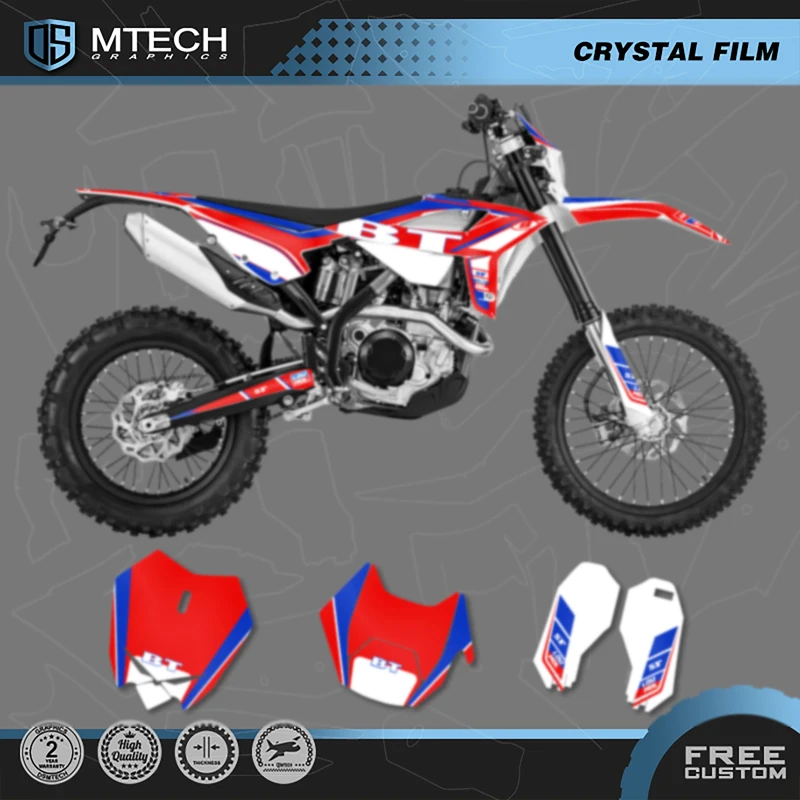 

DSMTECH Motorcycle Sticker Custom Team Graphics Backgrounds Decals Stickers Kit For Beta RR 2020 2021 2022 006