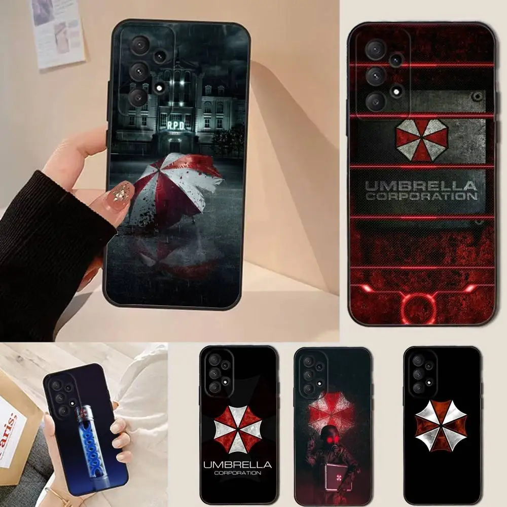 

Umbrella Corporation Phone Case For Samsung Galaxy A13,A21s,A22,A31,A32,A52,A53,A71,A80,Soft Black Shell