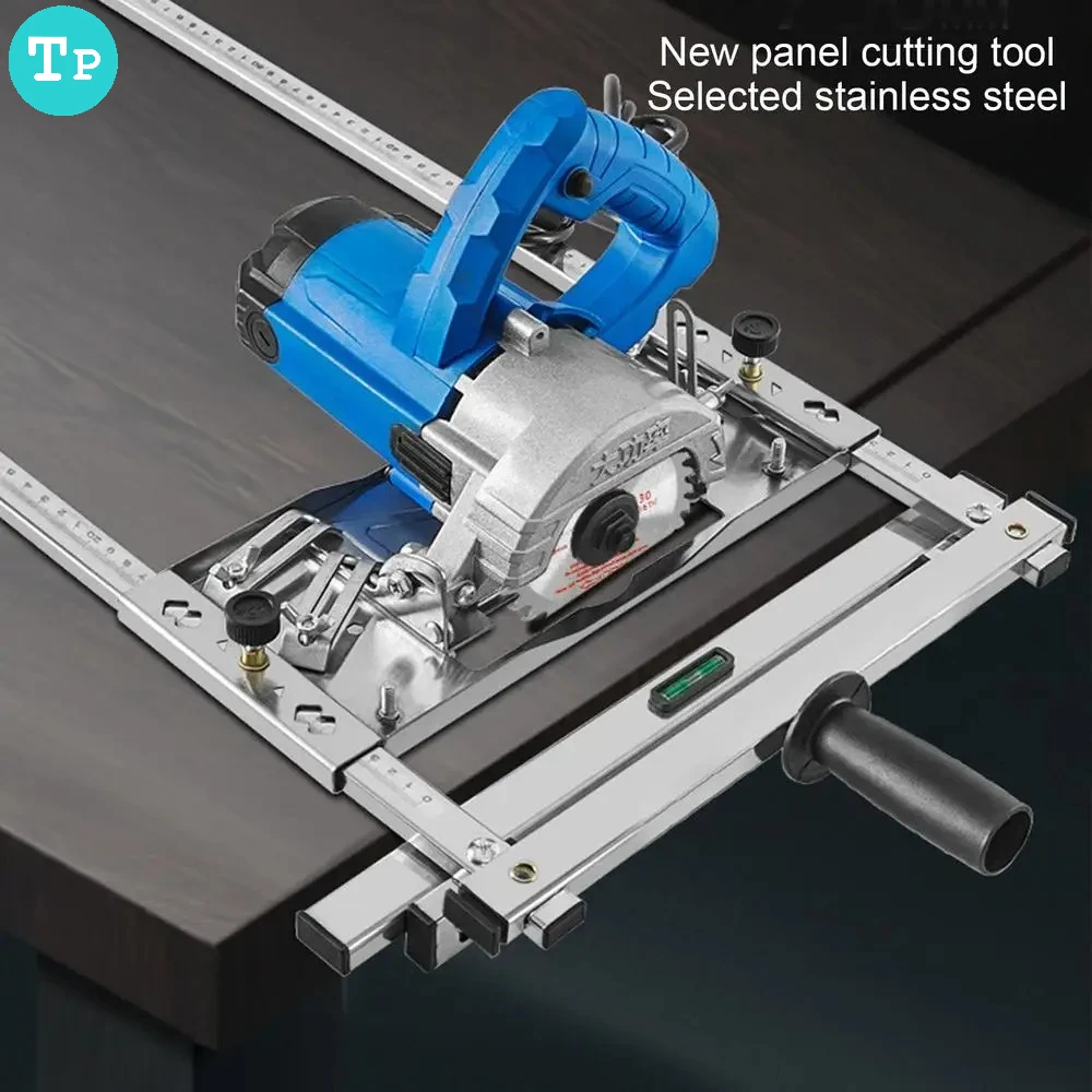 

Tp Electricity Circular Saw Trimmer Machine Guide Positioning Cutting Board Tools Woodworking Router Machine Tool