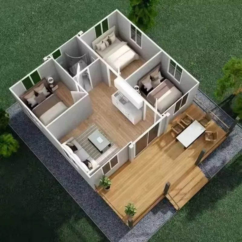 20-40FT Luxury Expandable Container House with Fast-Track Assembly Ideal for Commercial Configurations