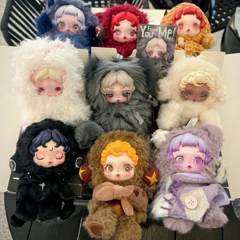 Новый подлинный Popmart Skullpanda You Found Me! Серия слепая коробка виниловая кукла милый кулон Декор игрушки подарок-сюрприз Mystery Box