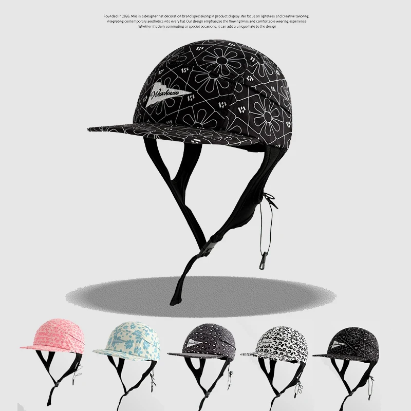 

Women's Coastal Surf Print Functional Baseball Cap Quick Dry Outdoor Sun Hat Drawstring Tie Back Design Sun Dad Hat
